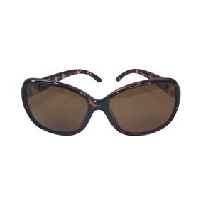 Foster Grant Poppet Polarized Sunglasses Tortoise Shell Butterfly CA0425 Brown
